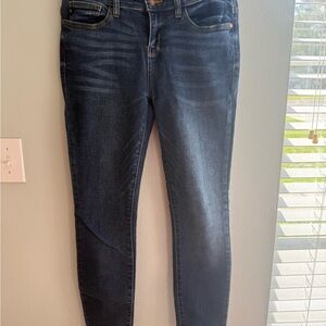 Judy Blue Washed Dark Blue Skinny Jeans
